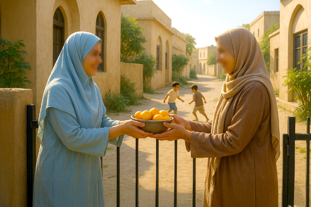 पड़ोसियों के अधिकारः दुनिया की नेमत, आख़िरत की निजात