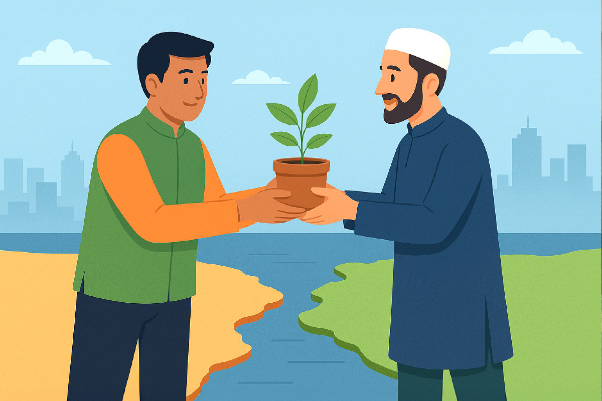 पड़ोसी देशों के एक दूसरे पर अधिकार एवं दायित्व