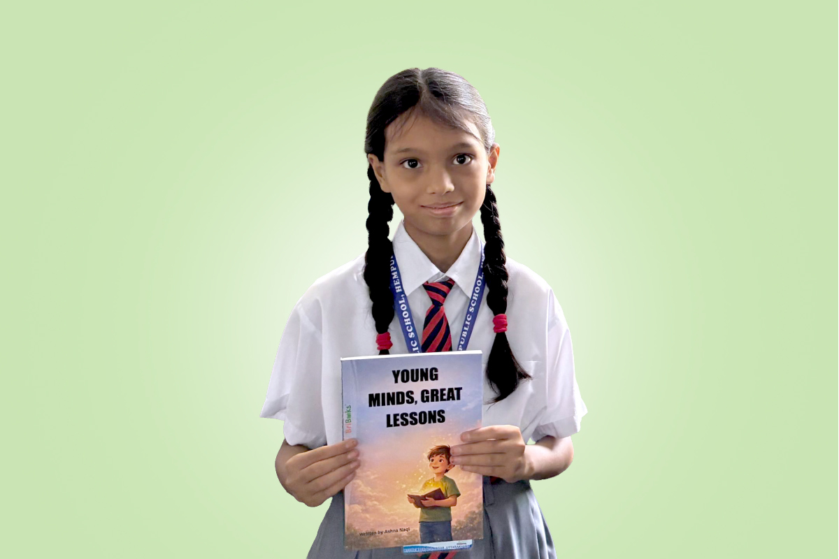 12 वर्षीय अशना नक़ी बनी लेखिका